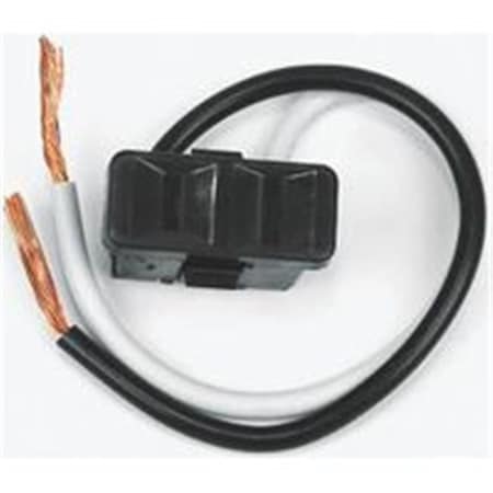 Jandorf Jandorf Specialty Hardw Outlet 2 Prong Blk 2 Wire Lead 61014 3402245